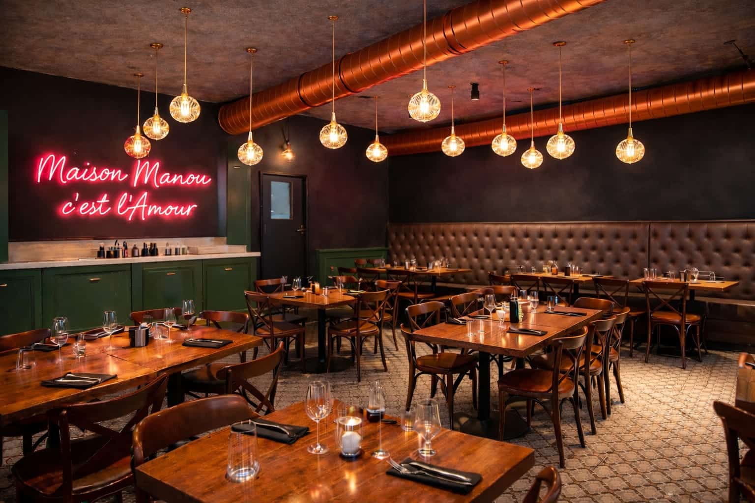 Salle Maison Manou - ambiance nuit